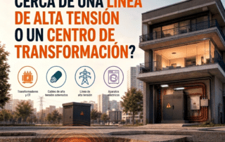 ¿Es peligroso vivir cerca de una línea de alta tensión o un centro de transformación?