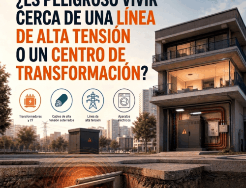 ¿Es peligroso vivir cerca de una línea de alta tensión o un centro de transformación?
